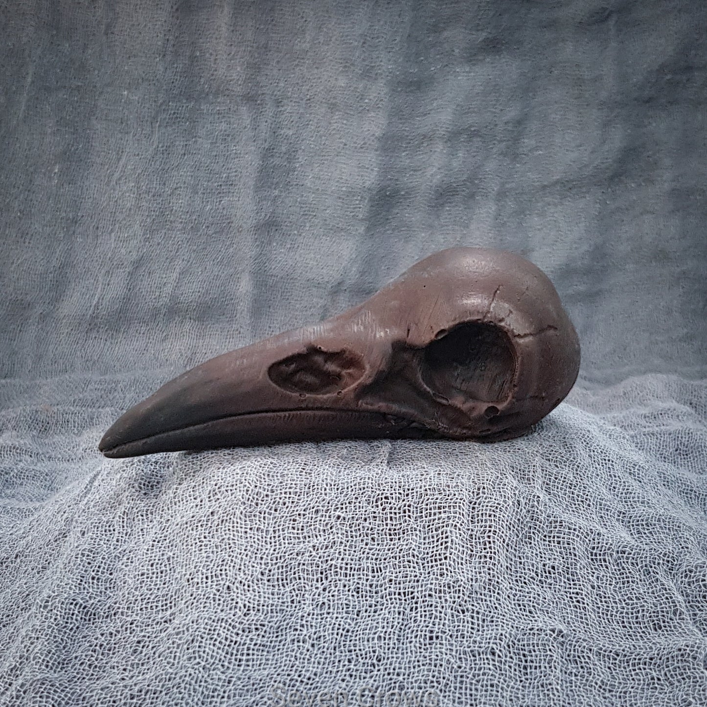 Chocolate Crow Skull