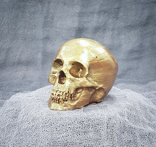 Small Golden Skull